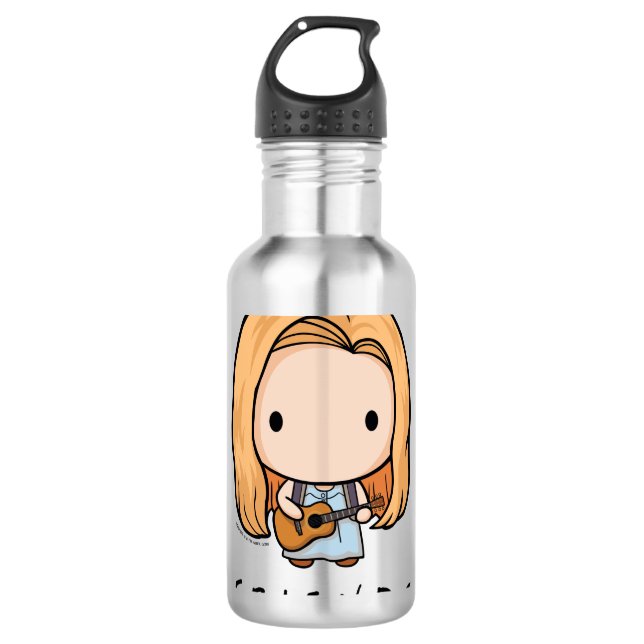 FRIENDS™ | Phoebe Chibi Edelstahlflasche (Vorderseite)