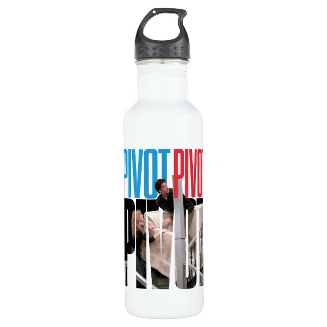 FRIENDS™ | PIVOT PIVOT-PIVOT-Angebot Edelstahlflasche (Vorderseite)