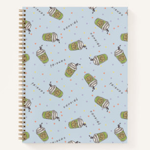 FRIENDS™   Polka Dot Central Perk Muster Notizbuch