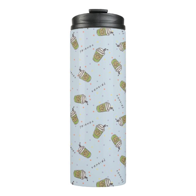 FRIENDS™ | Polka Dot Central Perk Muster Thermosbecher (Vorderseite)