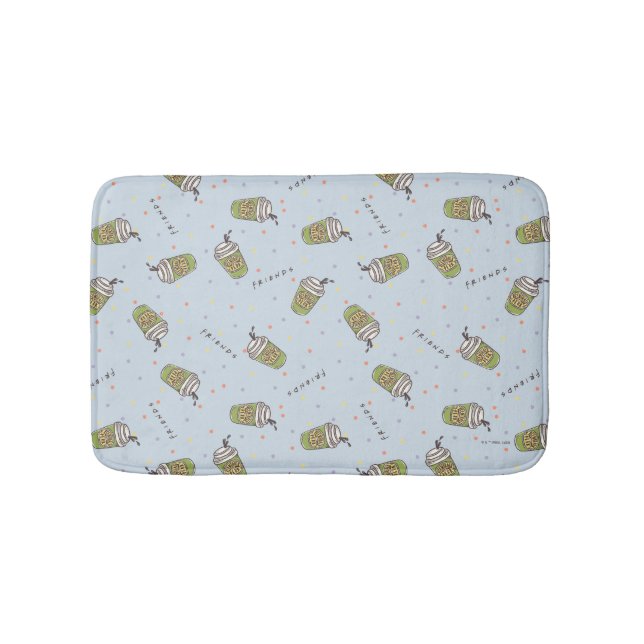FRIENDS™ | Polka Dot Central Perk Pattern Badematte (Vorderseite)