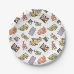 FRIENDS™   Polka Dot Icon Muster Pappteller