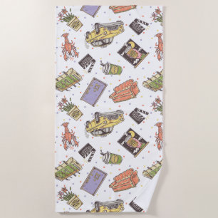FRIENDS™   Polka Dot Icon Muster Strandtuch