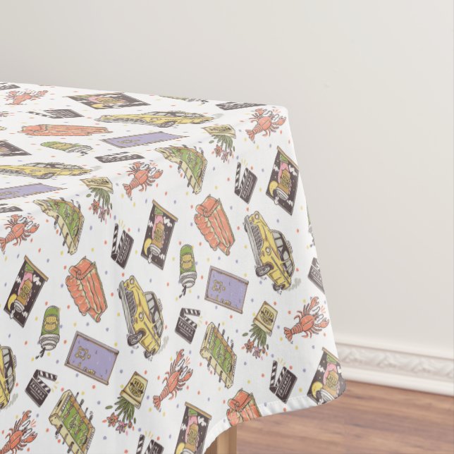 FRIENDS™ | Polka Dot Icon Muster Tischdecke (Beispiel)