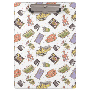 FRIENDS™   Polka Dot Icon Pattern Klemmbrett