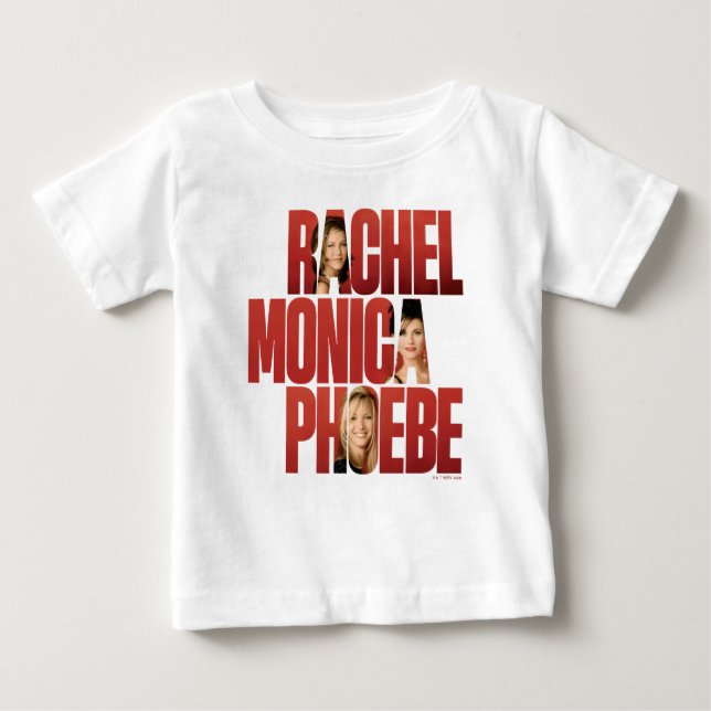 FRIENDS™ | Rachel, Monica & Phoebe Baby T-shirt (Vorderseite)