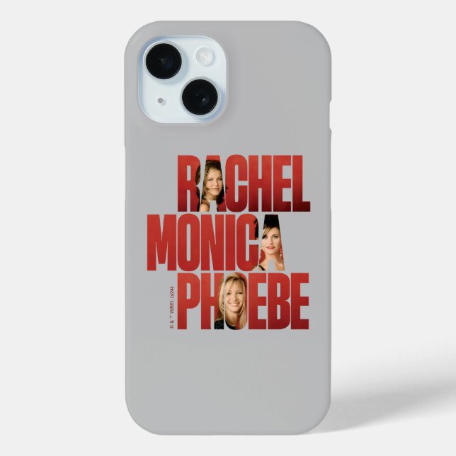 FRIENDS™ | Rachel, Monica & Phoebe Case-Mate iPhone Hülle (Rückseite)