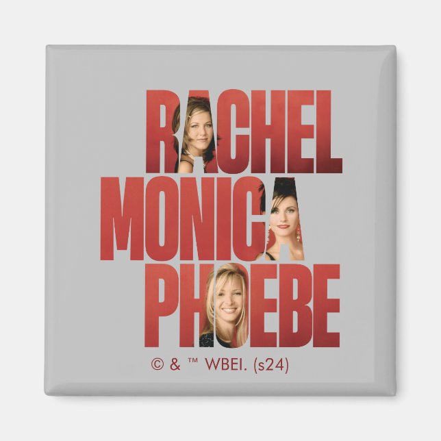 FRIENDS™ | Rachel, Monica & Phoebe Magnet (Vorne)