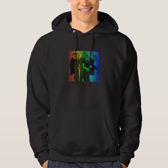 Friends Rainbow Group Foto Hoodie (Vorderseite)