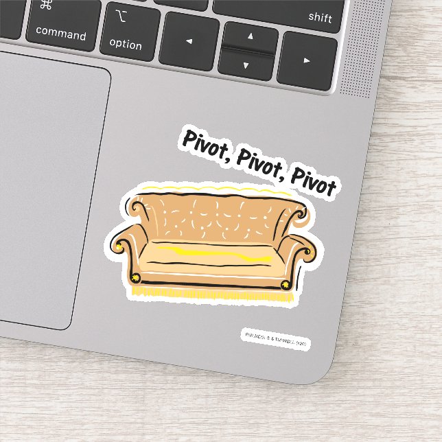 FRIENDS™ | Richtung Aufkleber (Detail)