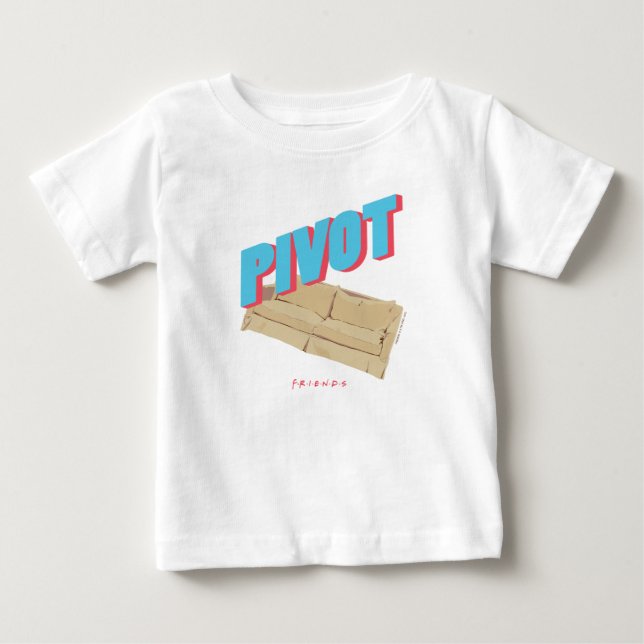 FRIENDS™ | Richtung Baby T-shirt (Vorderseite)