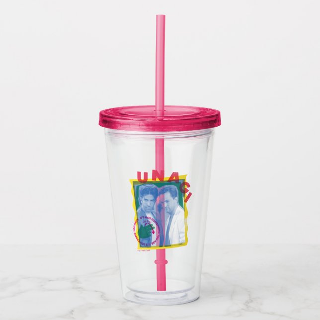 FRIENDS™ | Ross & Chandler - Unagi Acryltrinkbecher (Vorderseite)