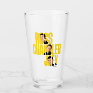FRIENDS™ Ross, Chandler und Joey Glas