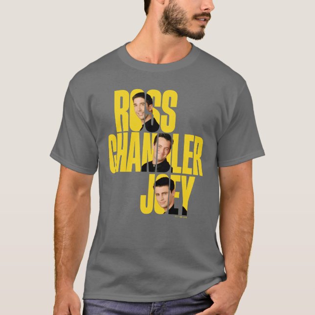 FRIENDS™ | Ross, Chandler und Joey T-Shirt (Vorderseite)