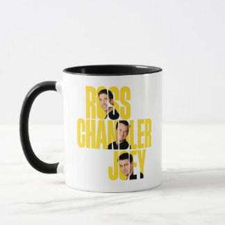FRIENDS™ | Ross, Chandler und Joey Tasse
