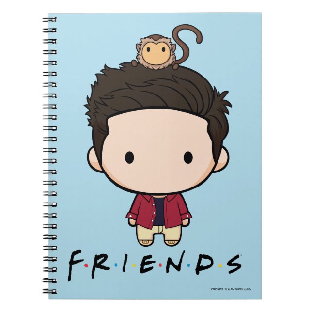 FRIENDS™ | Ross Chibi Notizblock (Vorderseite)