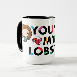 FRIENDS™ Ross & Rachel Hummer Chibi Tasse
