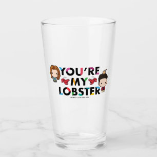 FRIENDS™ Ross & Rachel Lobster Chibi Glas