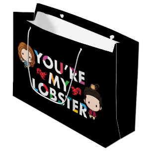 FRIENDS™ Ross & Rachel Lobster Chibi Große Geschenktüte