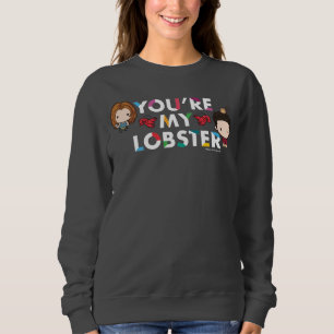 FRIENDS™   Ross & Rachel Lobster Chibi Sweatshirt