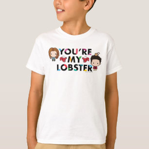 FRIENDS™   Ross & Rachel Lobster Chibi T-Shirt
