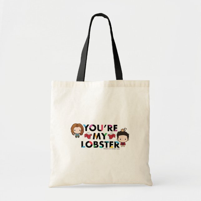 FRIENDS™ | Ross & Rachel Lobster Chibi Tragetasche (Vorne)