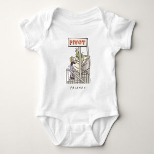 FRIENDS™   Ross und Rachel PIVOT Baby Strampler