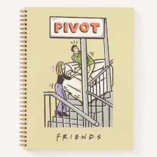 FRIENDS™ Ross und Rachel PIVOT Notizbuch