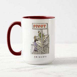 FRIENDS™   Ross und Rachel PIVOT Tasse