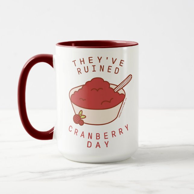 FRIENDS™ | Sie haben den Cranberry Day ruiniert Tasse (Links)
