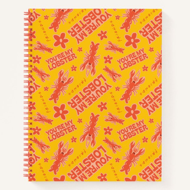 FRIENDS™ | Sie sind mein Hummer-Muster Notizbuch (Vorderseite)