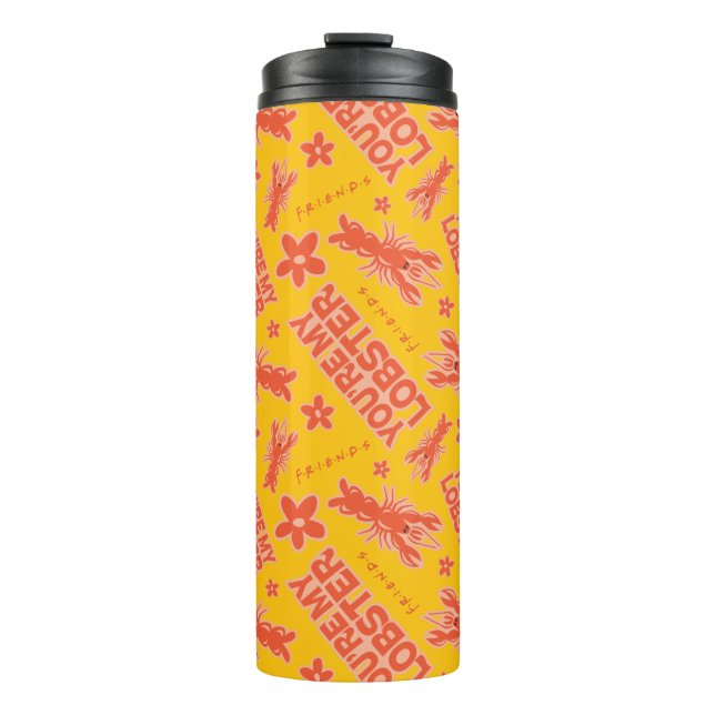 FRIENDS™ | Sie sind mein Hummer-Muster Thermosbecher (Vorderseite)