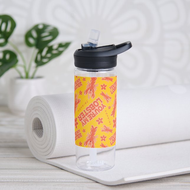 FRIENDS™ | Sie sind mein Hummer-Muster Trinkflasche (Yoga)