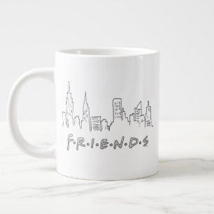 FRIENDS™ Silhouette von New York City Jumbo-Tasse