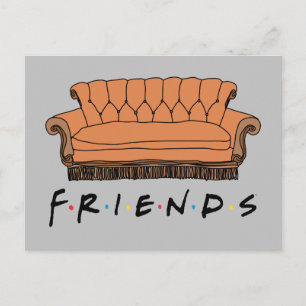 FRIENDS™ Sofa Einladungspostkarte
