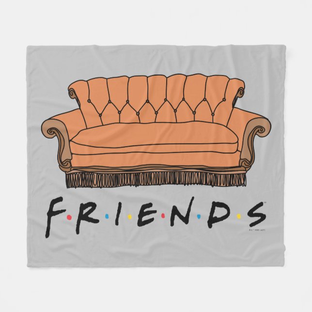 FRIENDS™ Sofa Fleecedecke (Vorderseite (Horizontal))