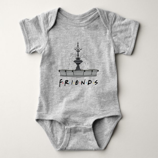 FRIENDS™-Springbrunnen Baby Strampler (Vorderseite)