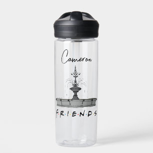 FRIENDS™ Springbrunnen Füge Deinen Namen hinzu Trinkflasche