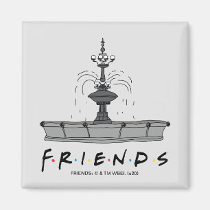FRIENDS™-Springbrunnen Magnet