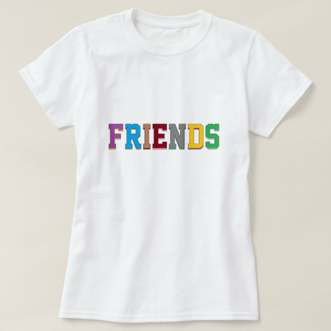 Friends T - Shirt (Design vorne)