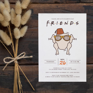 FRIENDS T.V. Serie   Friendsgiving-Party-Einladung Einladung