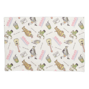 FRIENDS™ Tan Cartoon Muster Kissenbezug