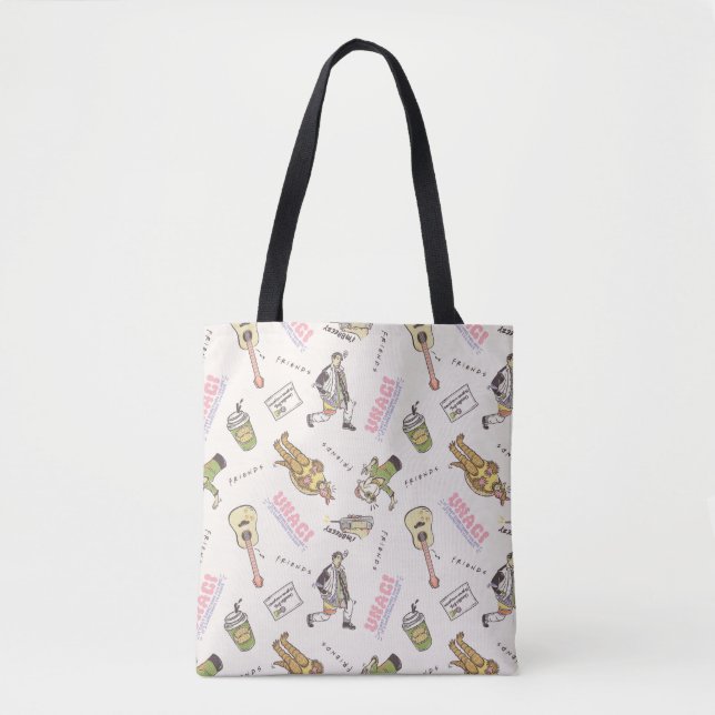 FRIENDS™ Tan Cartoon Muster Tasche (Vorderseite)