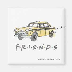 FRIENDS™   Taxi Cab Magnet