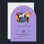 Friends TV Show Themed Customizable Birthday Einladung<br><div class="desc">Mit unserer individuell gestaltbaren Friends TV Show Birthday Einladung können Sie sich für den ultimativen Geburtstagsbash zum Thema "Freunde" vorbereiten. Ideal für Fans der ikonischen Sitcom,  bringt diese Einladung den Geist von Central Perk direkt vor Ihre Haustür.</div>
