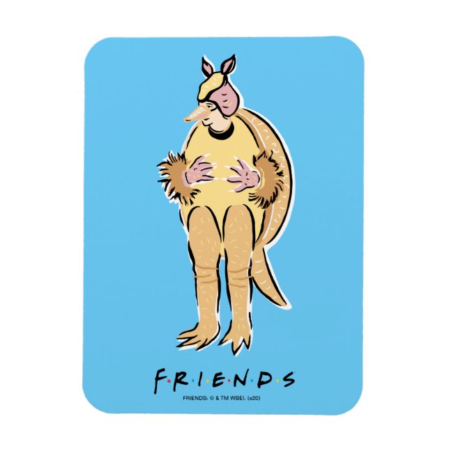 FRIENDS™ | Urlaub Armadillo Magnet (Vertikal)