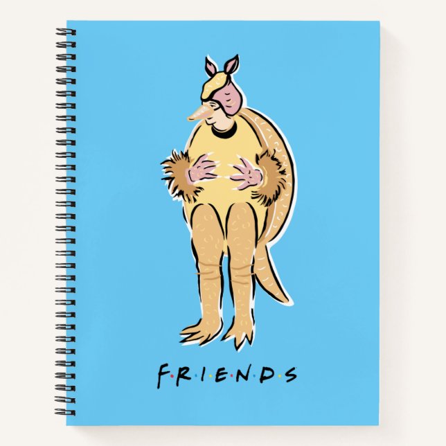 FRIENDS™ | Urlaub Armadillo Notizbuch (Vorderseite)