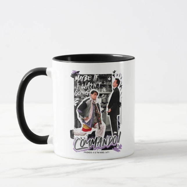 FRIENDS™ | Vielleicht, wenn ich nicht Kommando hät Tasse (Links)