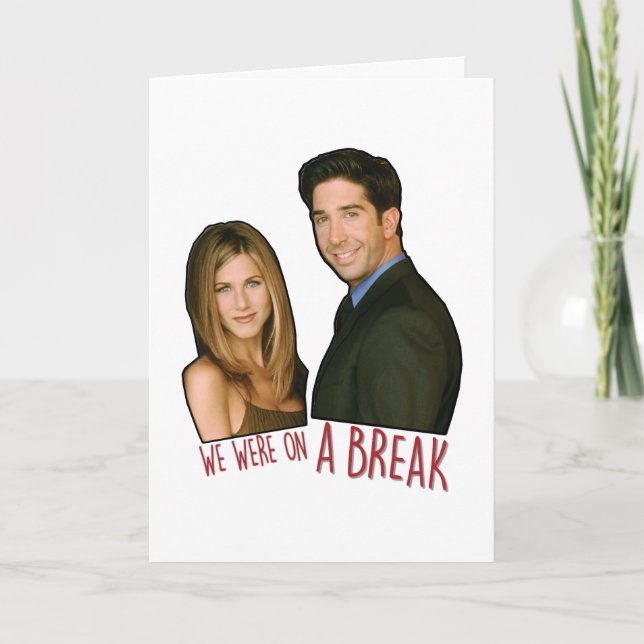 FRIENDS™ | We Were on a Break Karte (Vorderseite)