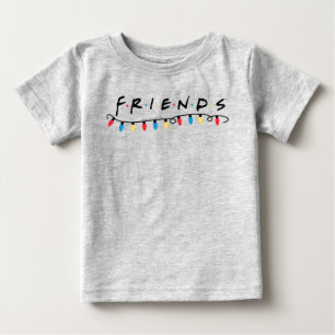 FRIENDS™ Weihnachtsbeleuchtung Logo Baby T-shirt